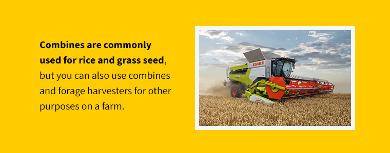 Combines and Forage Harvesters 